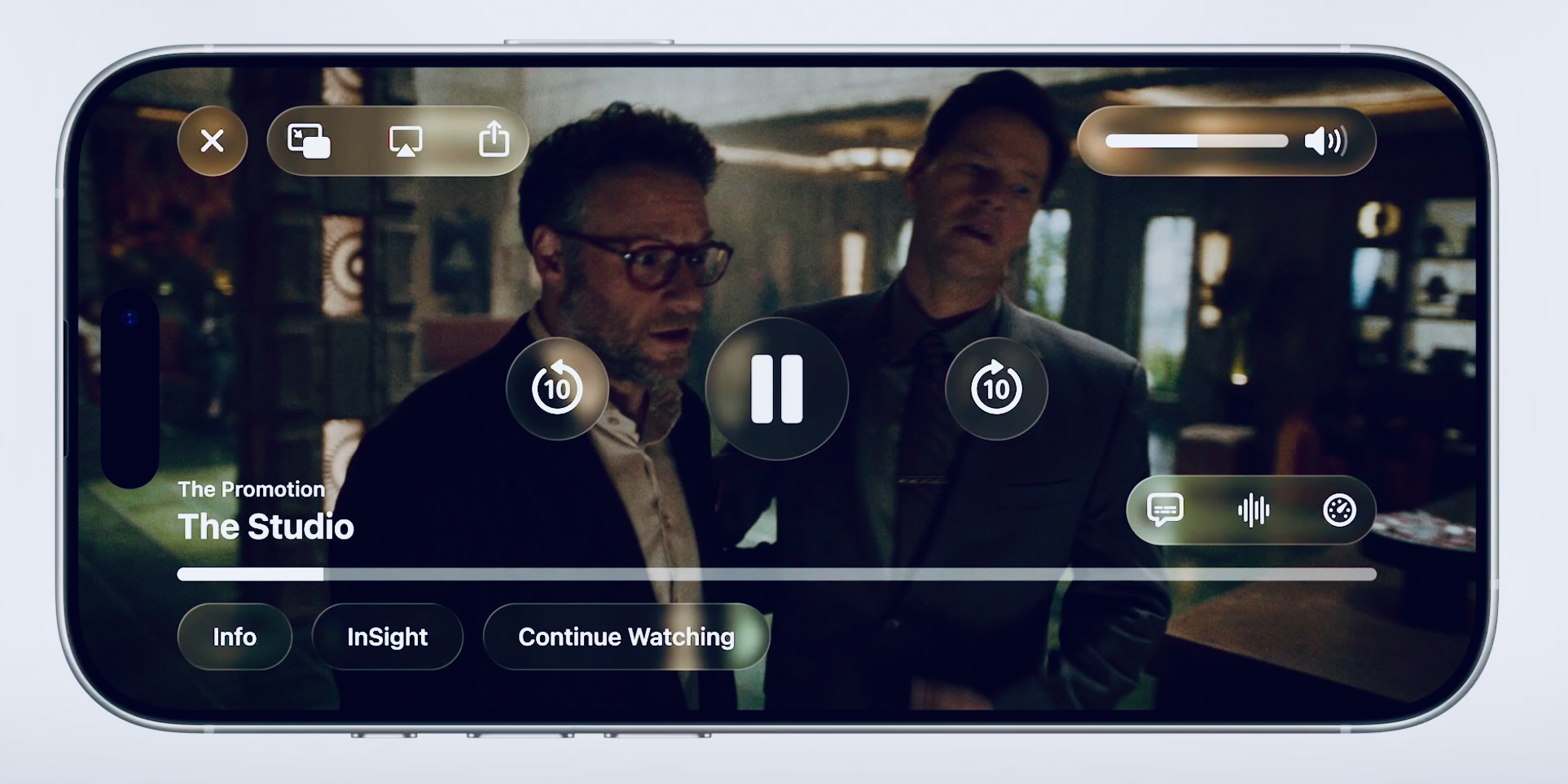 Screenshot Apple’s “Liquid Glass” Design