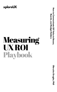 Measuring UX ROI