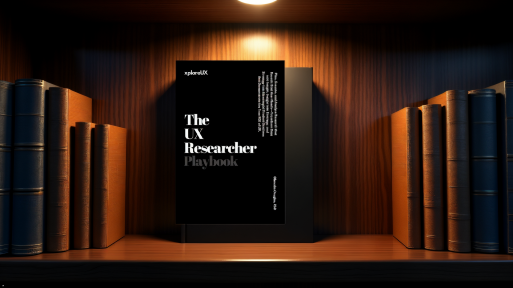 The ux researcher playbook